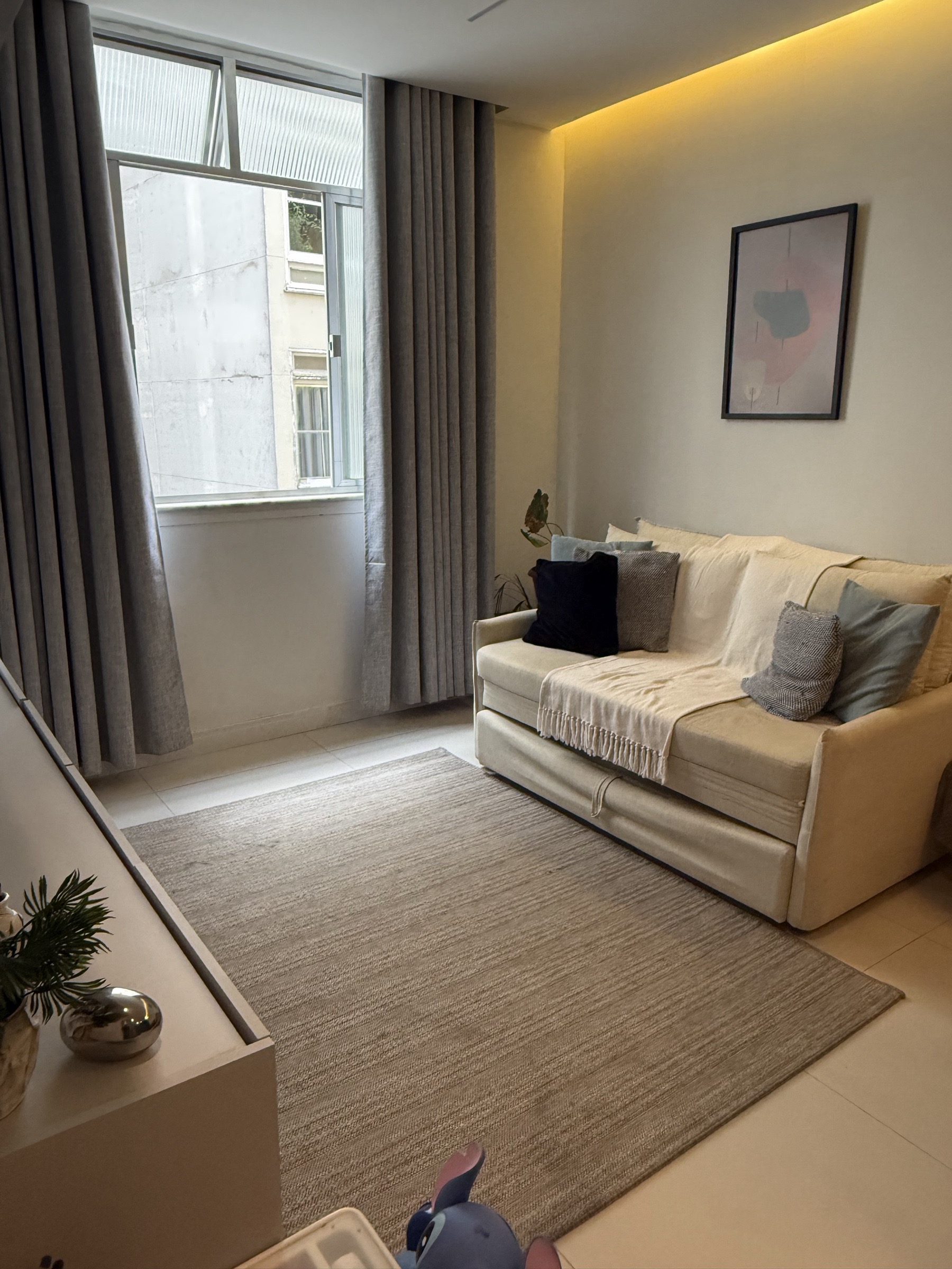 Apartamento de 2 quartos em Copacabana, porteira fechada