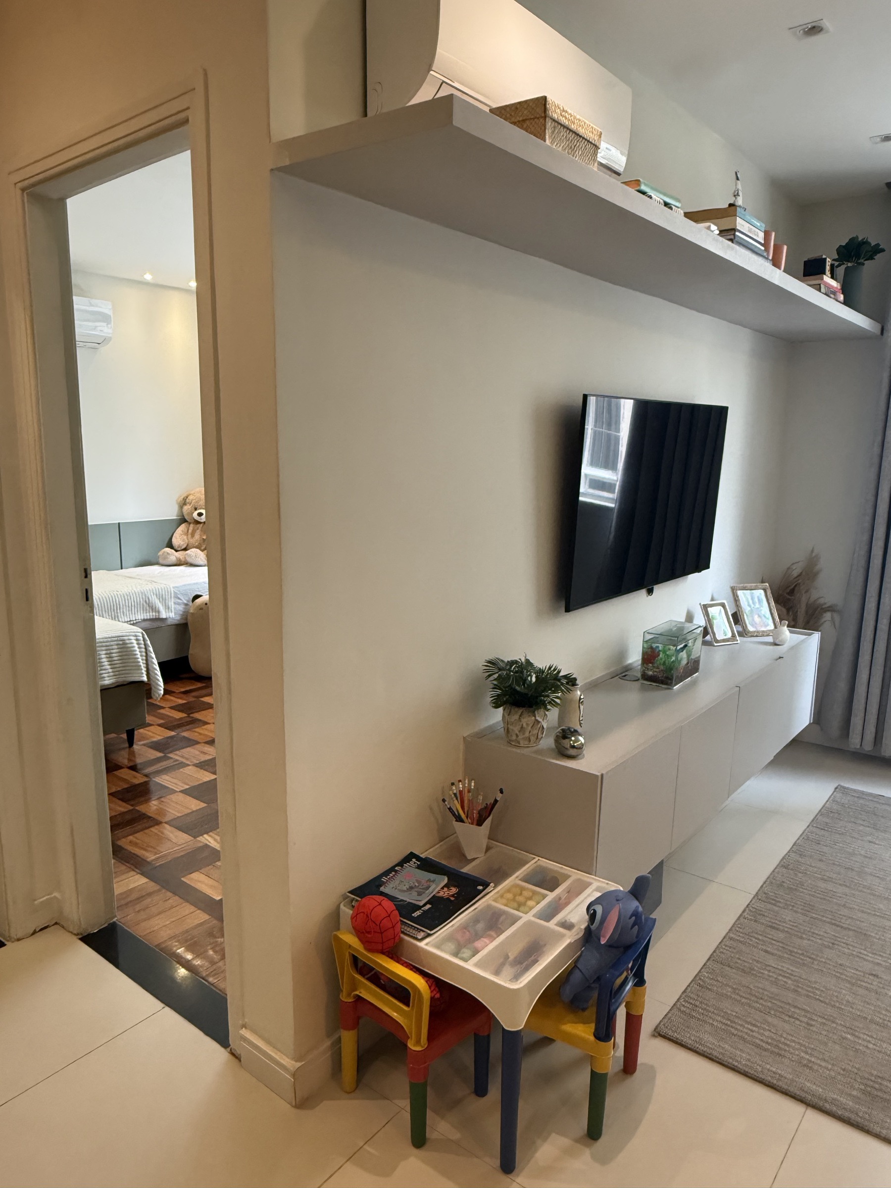Apartamento de 2 quartos em Copacabana, porteira fechada