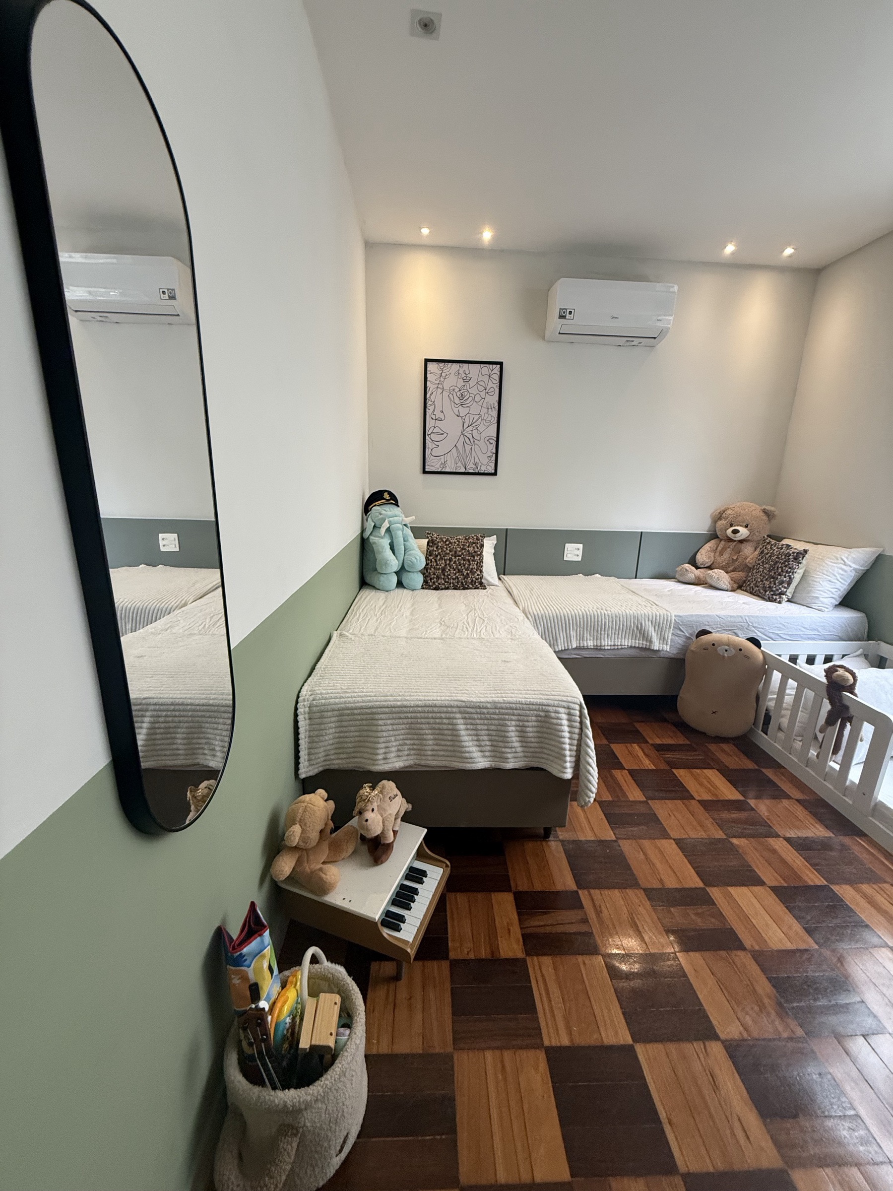 Apartamento de 2 quartos em Copacabana, porteira fechada