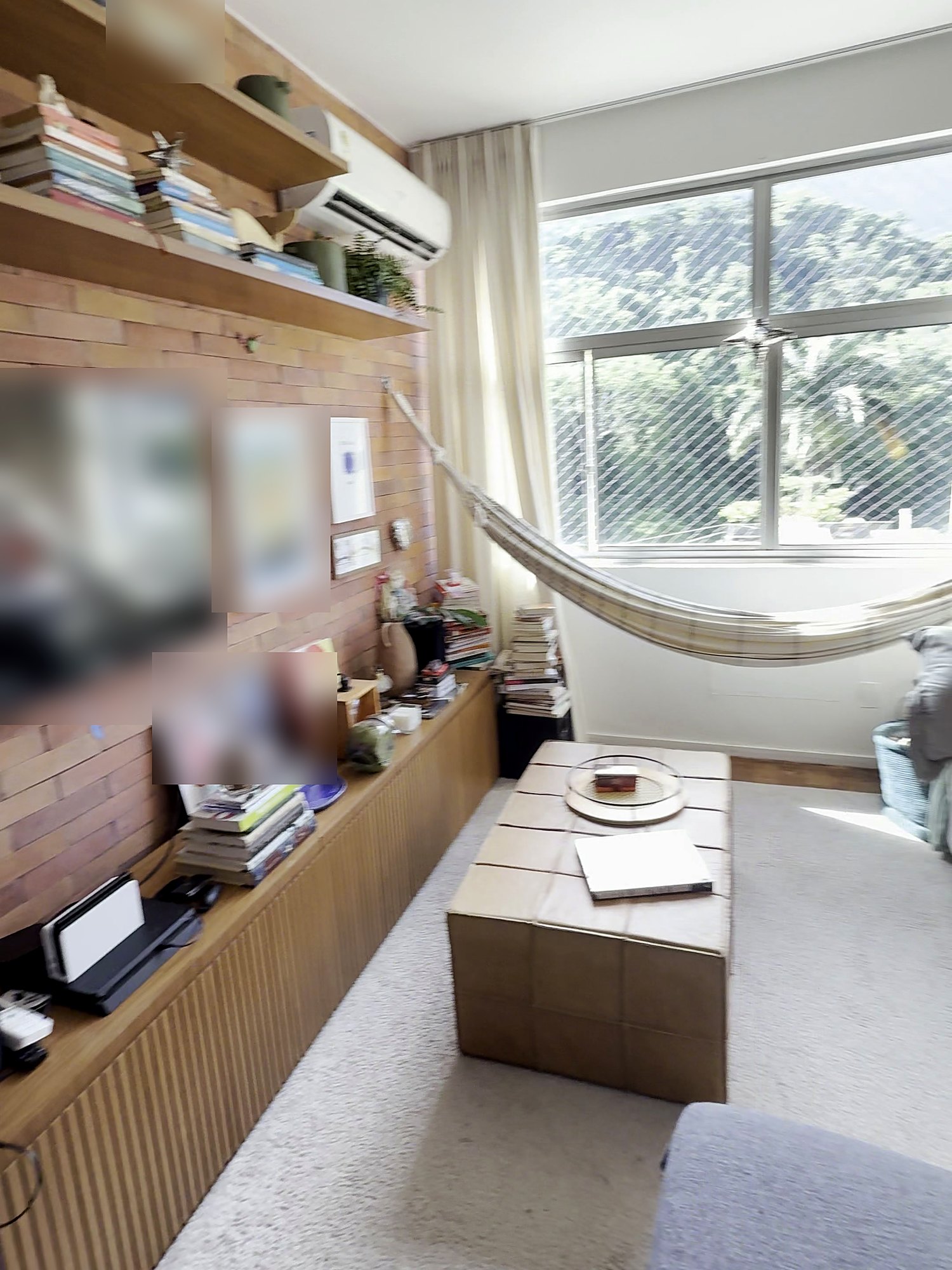 Apartamento de 2 quartos na Gávea, com vista para o Cristo
