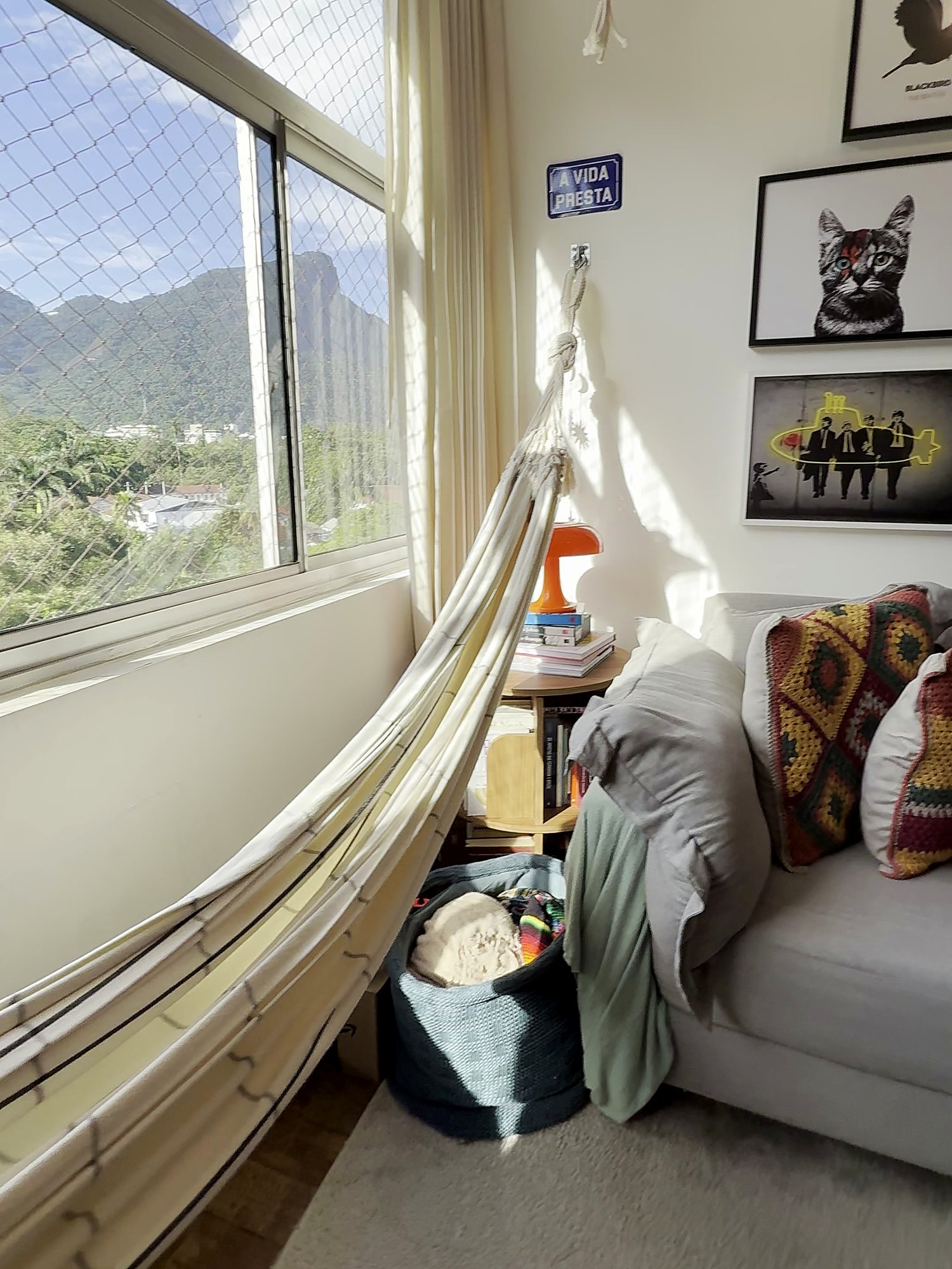 Apartamento de 2 quartos na Gávea, com vista para o Cristo