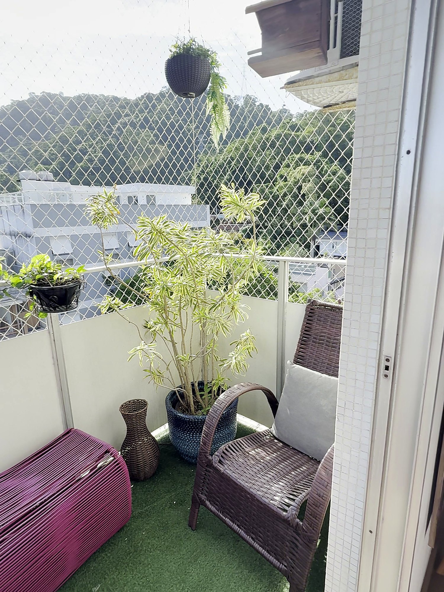 Apartamento de 2 quartos na Gávea, com vista para o Cristo