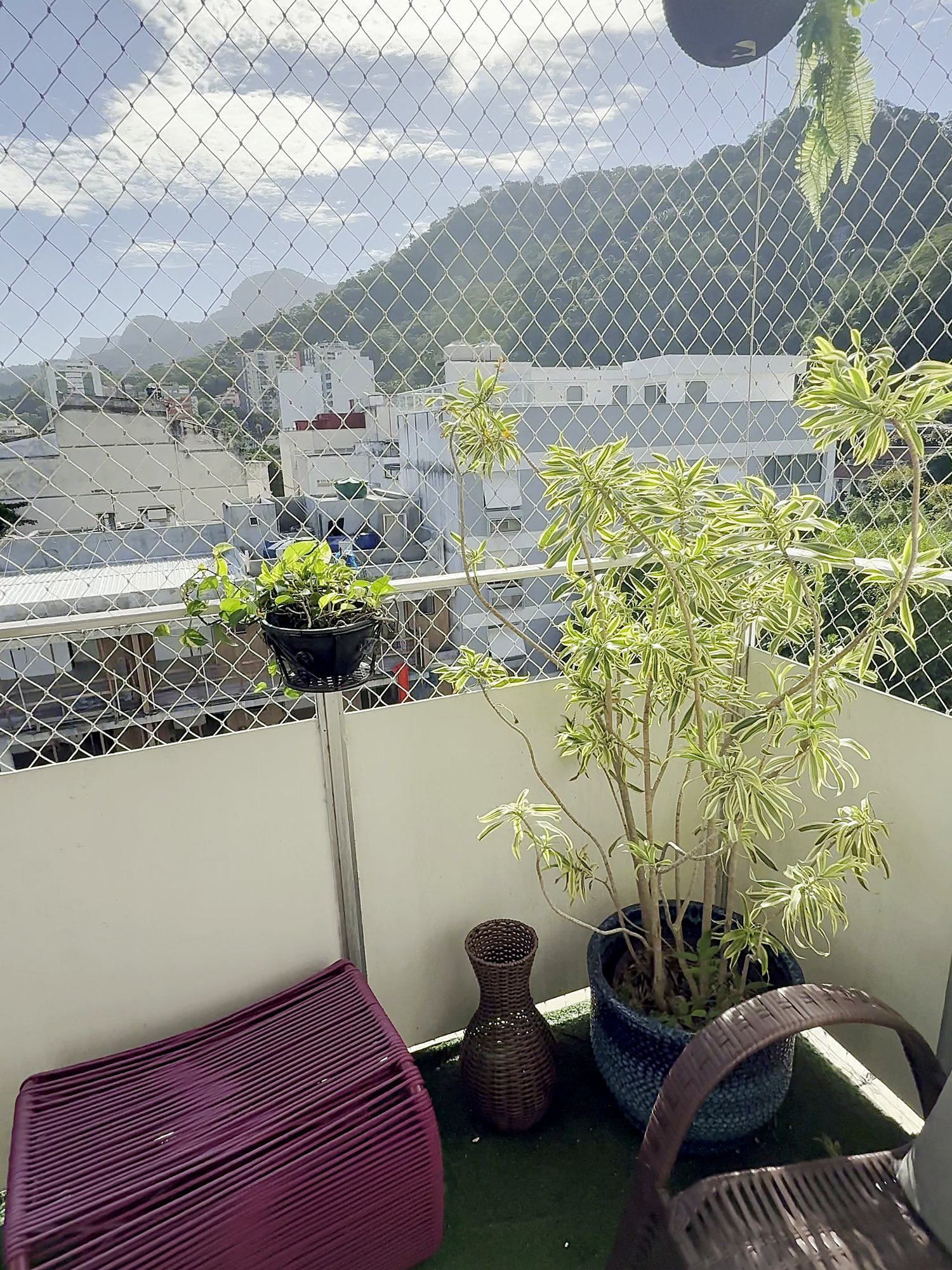 Apartamento de 2 quartos na Gávea, com vista para o Cristo